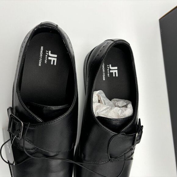 J. Ferrar JF Men\'s Cambridge Slip-On Dress Shoes, Black, Size 11 Medium NWT main image 8